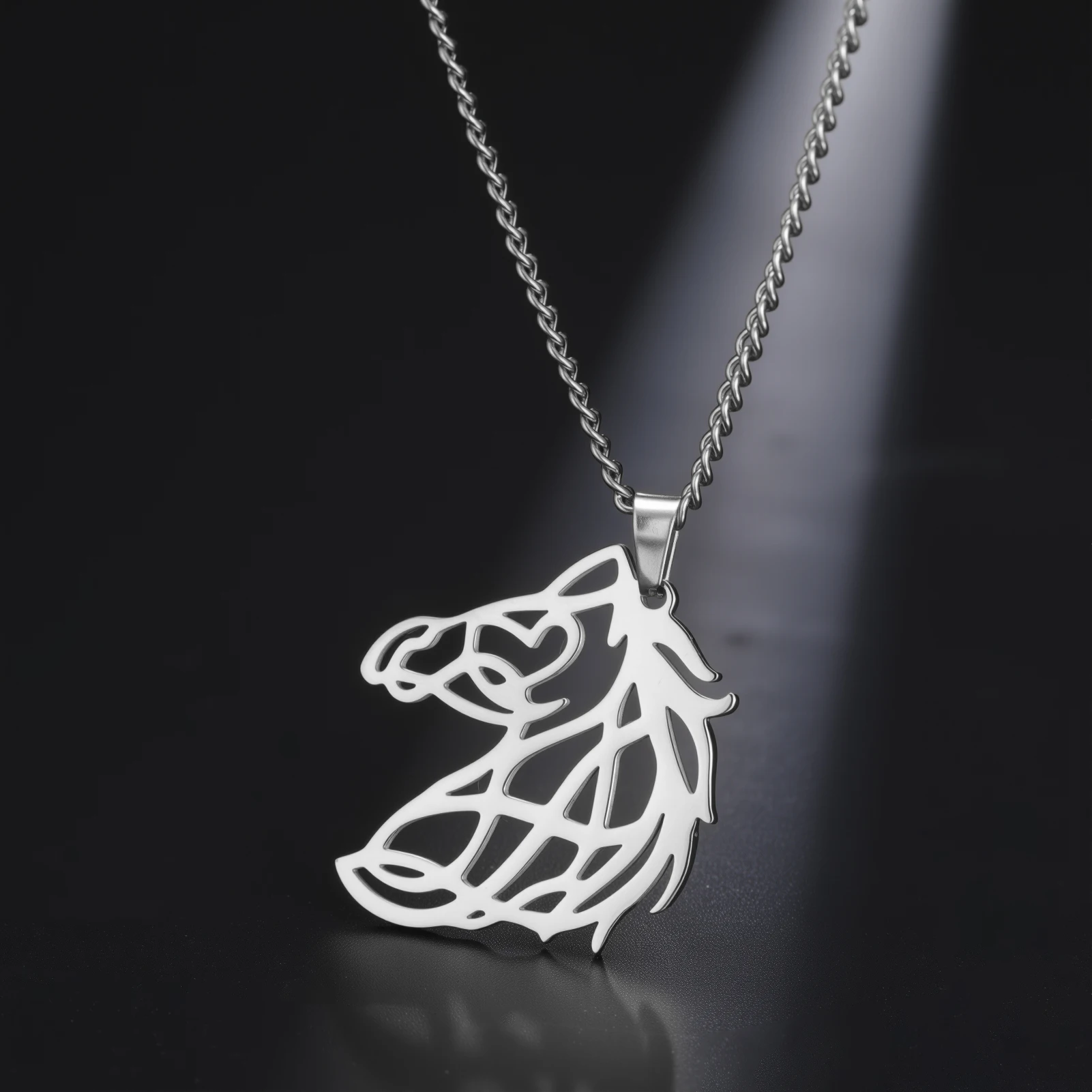 

Sipuris Hollow Horse Necklace For Women Men Stainless Steel Retro Vintage Trendy Animal Pendant Jewelry Accessories Gifts