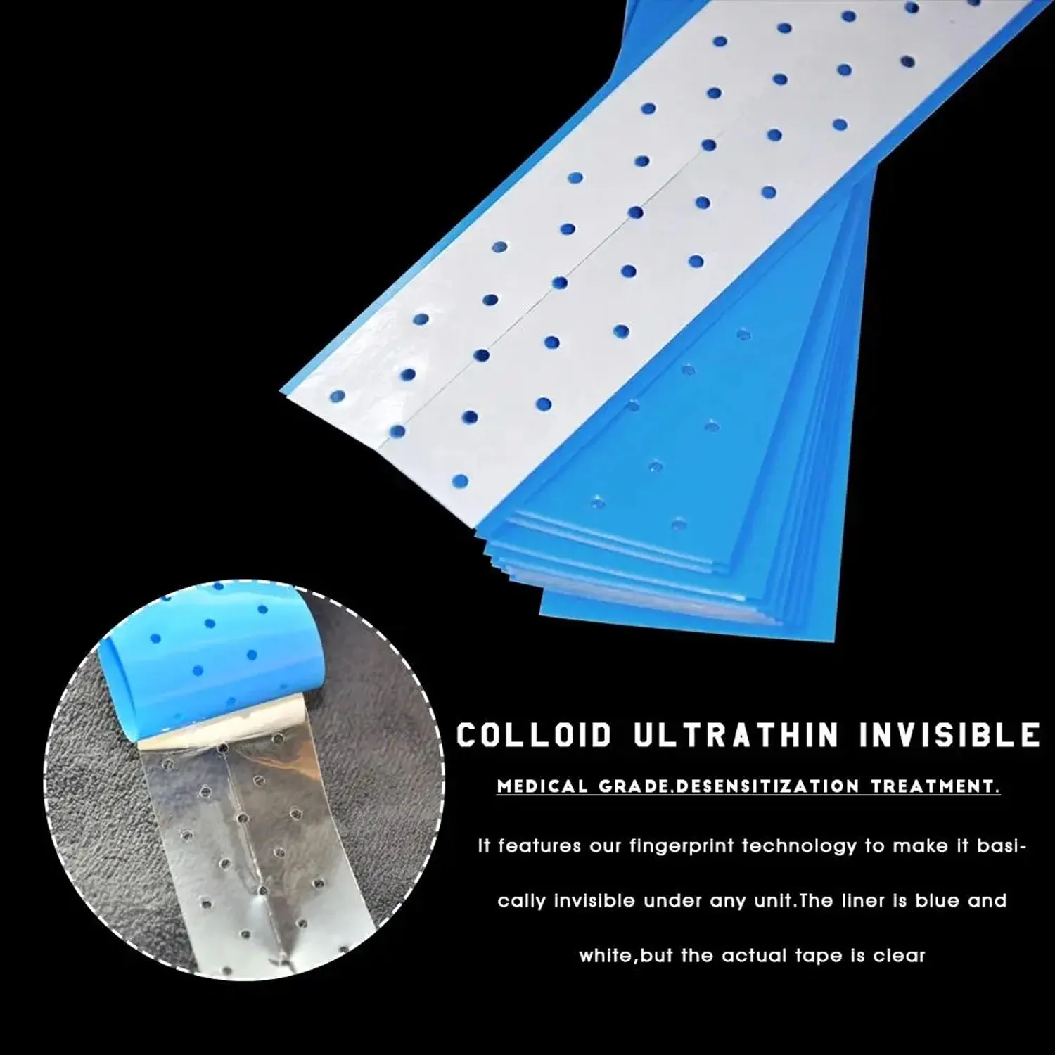 5/10/100PCS Skin Breathable Adhesive Double Sided Lace Wig Tape Extension Bond Air Flex Plus Tape For Lace Wigs/Toupee