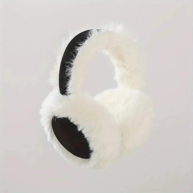 Ear Earmuffs For Autumn And Winter Maillard Thermal Earmuffs Foldable And Portable Anti Cold And Anti Freezing Plush Ear Covers