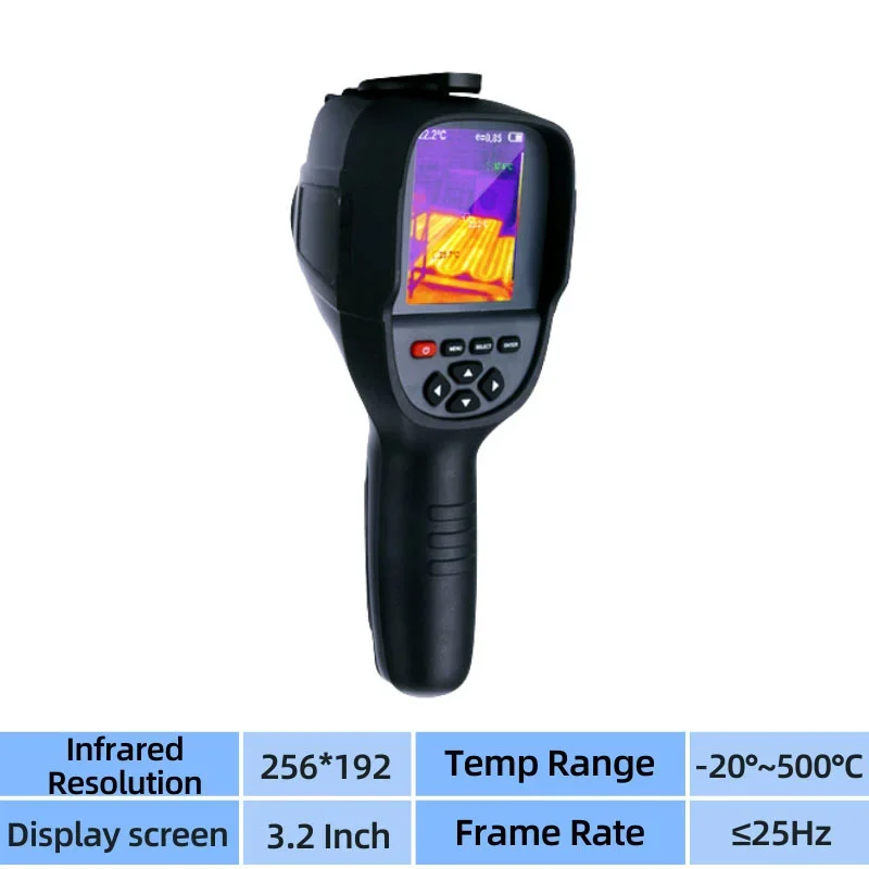 Kamera termowizyjna GW256 do ręcznej kamery na podczerwień o wycieku rur wodnych i zasilania elektrycznego 256*192