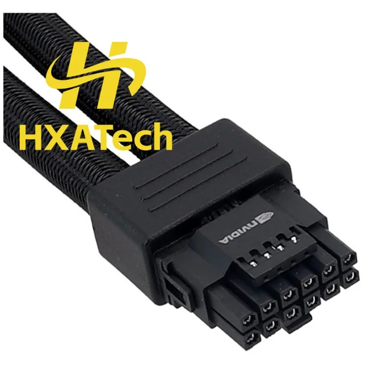 HXATech- 14AWG wire 2x 8Pin to 16Pin GPU Card Adapter Cable for RTX3090Ti 4070Ti 4080 4090 Graphics Card GPU