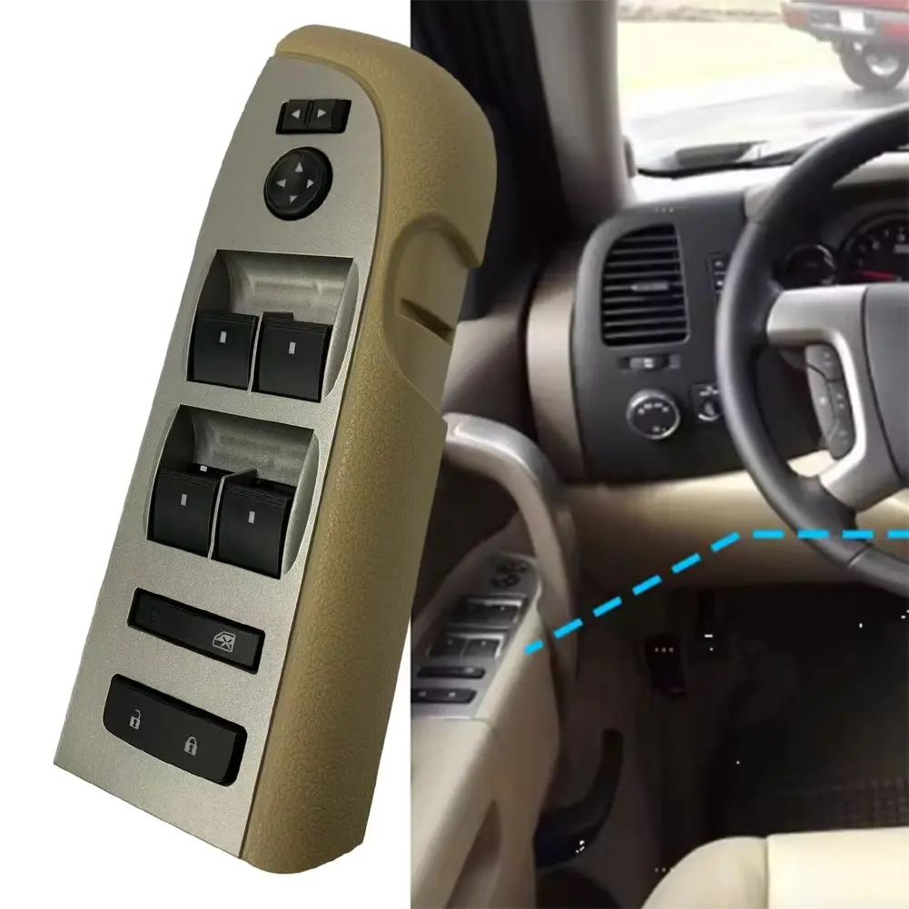 

Power Window Control Switch for Chevrolet For Silverado and For GMC For Sierra 2010 2013 Multi Function Lock and Mirror Switch
