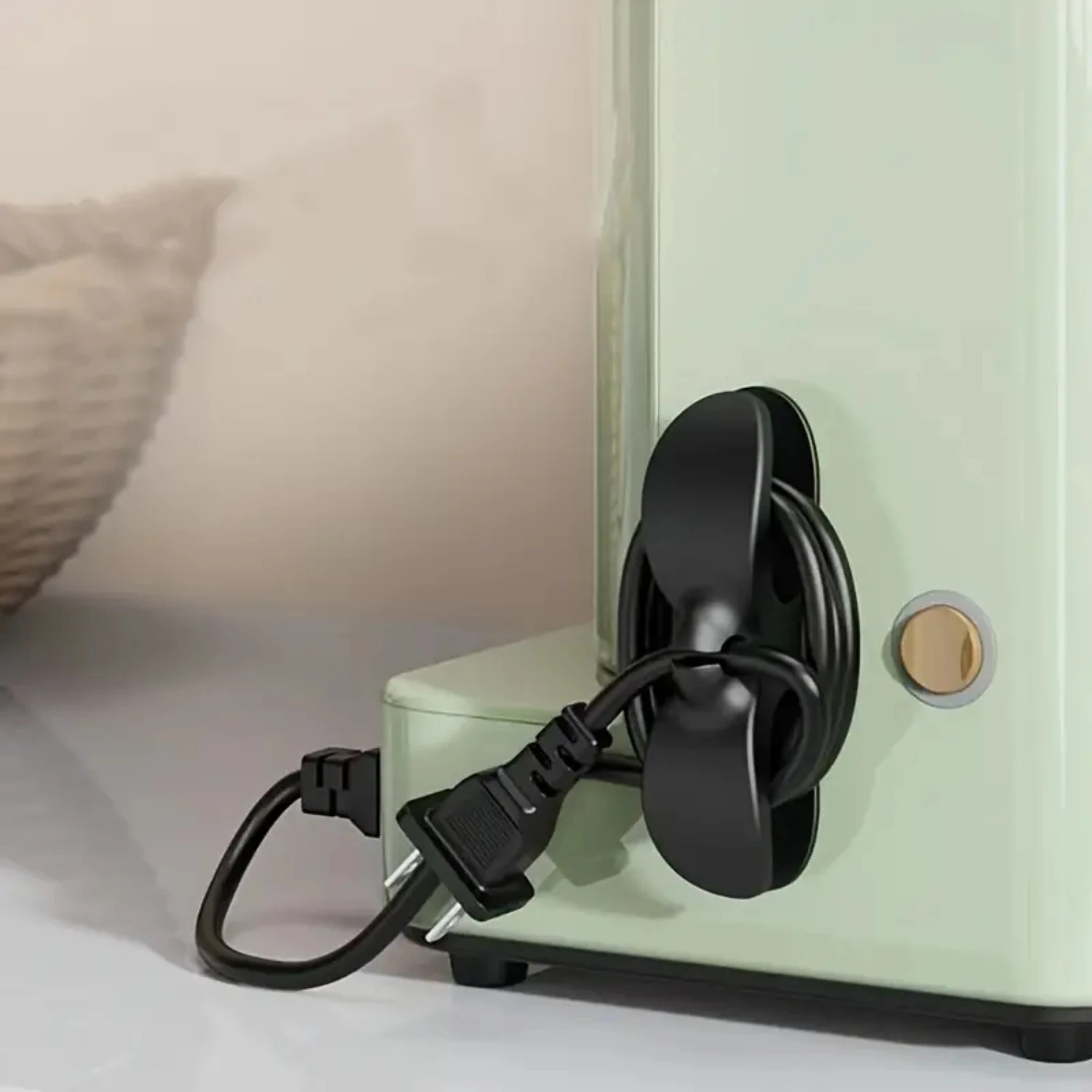 Efficiently Manage Your Power Cords with this High-Quality Pack of 3 Durable Cable Organizer Clips - Conveniently Neatly Organiz