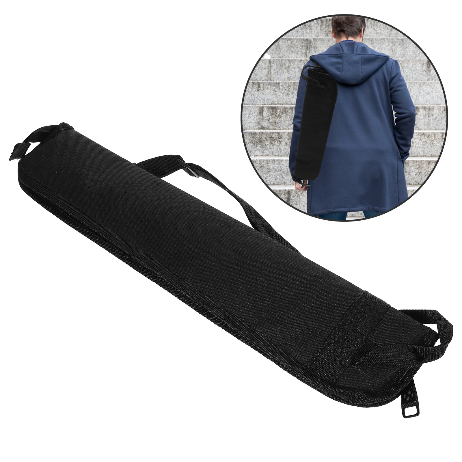 

Drumstick Bag Durable Oxford Cloth Thickened Large Capacity Drum Stick Carrying Case Percussion Holder Storage
