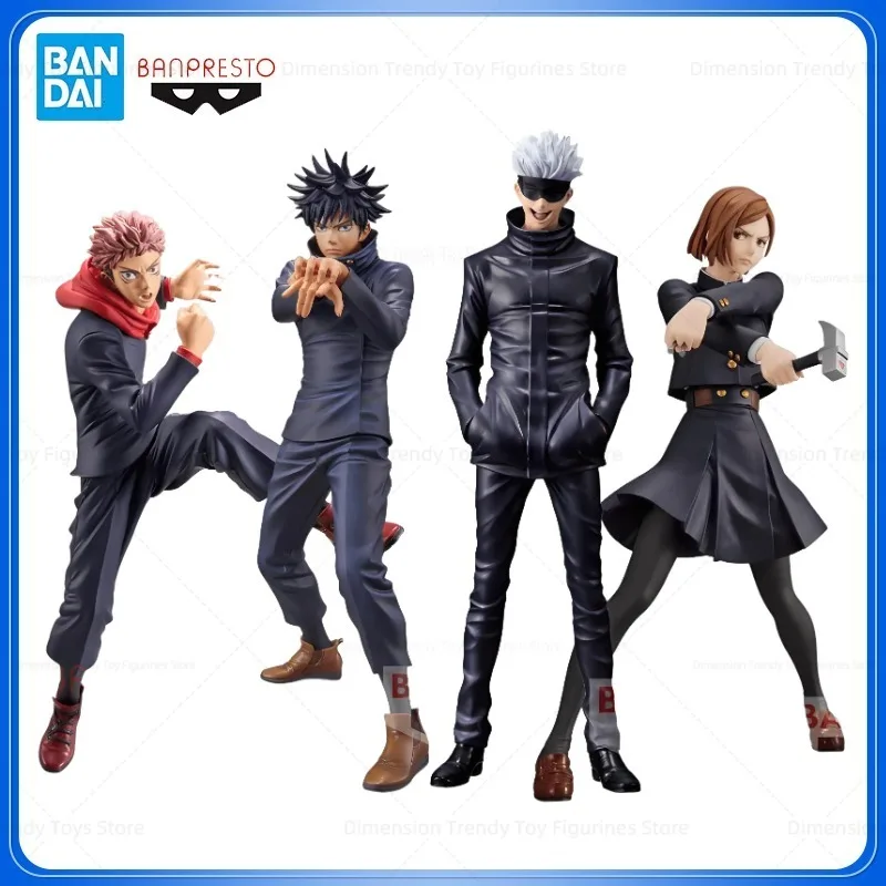 

Bandai In Stock Banpresto King Of Artist KOA Anime Jujutsu Kaisen Fushiguro Megumi Satoru Gojo Kugisaki Nobara Itadori Yuji Toys