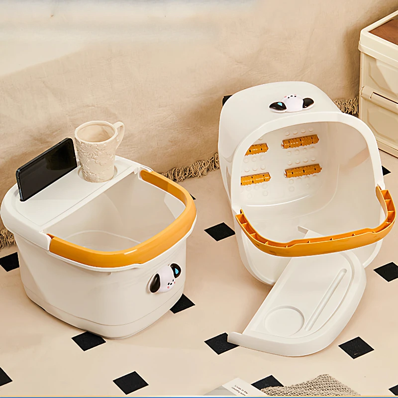 

Portable Foot Bath Bucket Home Spa Foot Soak Basin Large Foldable Tub Massage Materassino Mare Hemorid Kremi Household Furniture
