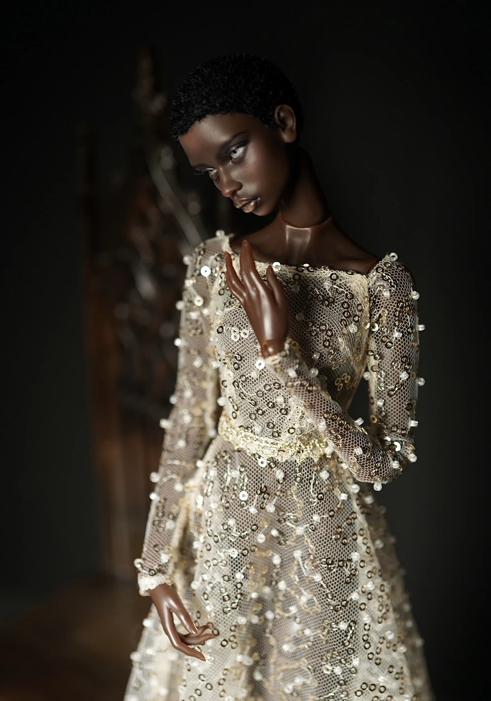 1/4 Scale BJD SD Popovy Sasha Articulated Doll High Quality Birthday Gift Nude Art Puppet Collectible Model Toy