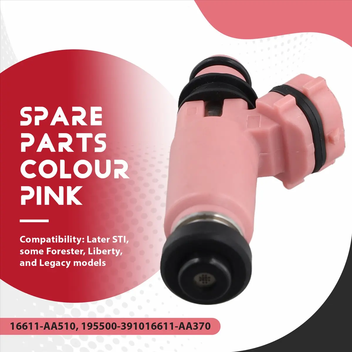 #89R (pink)Fuel Injector 565Cc Replacement Fuel Supply Injection Nozzle,Automotive Parts & Accessories