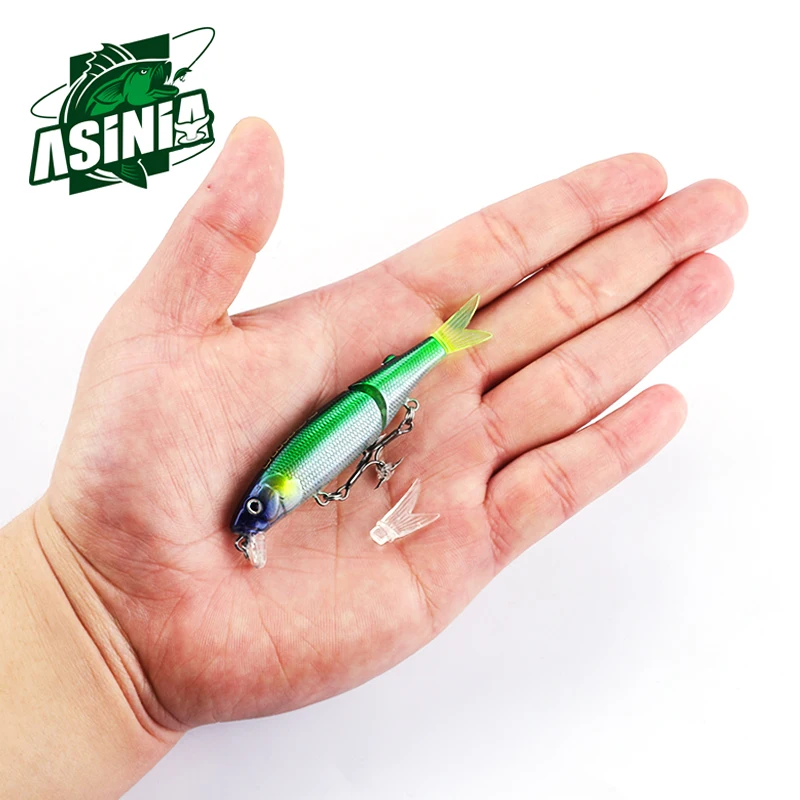 Asinia  Fishing Lures Minnow Quality Painting Professional Action Baits Hot Model Crank Pencil Popper 8.8cm 7.2g