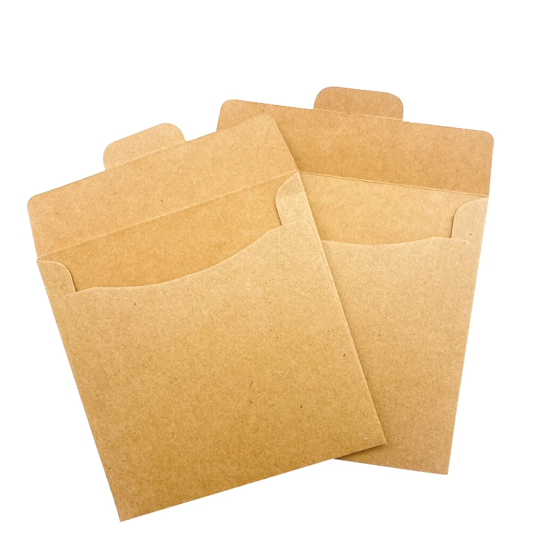 Lot de 5 enveloppes carrées pour cartes, 130x130mm, amour, CD, scrapbooking, cadeau, invitation de mariage, ensemble de lettres