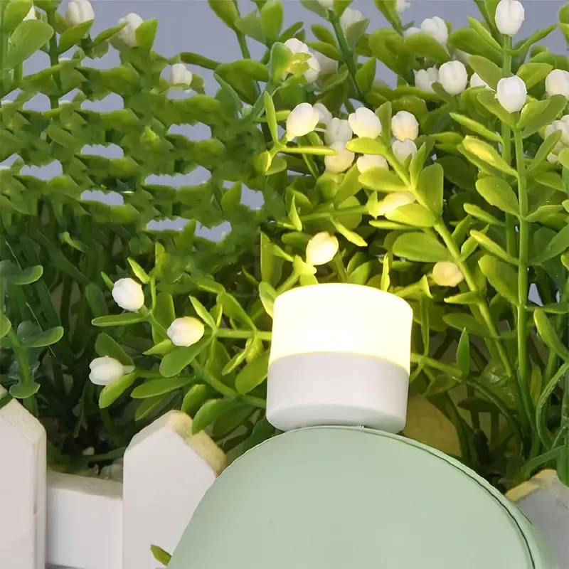 4pcs Mini USB Night Light Warm White Eye Protection Book Reading Light USB Plug Computer Mobile Power Charging LED Night Lamp