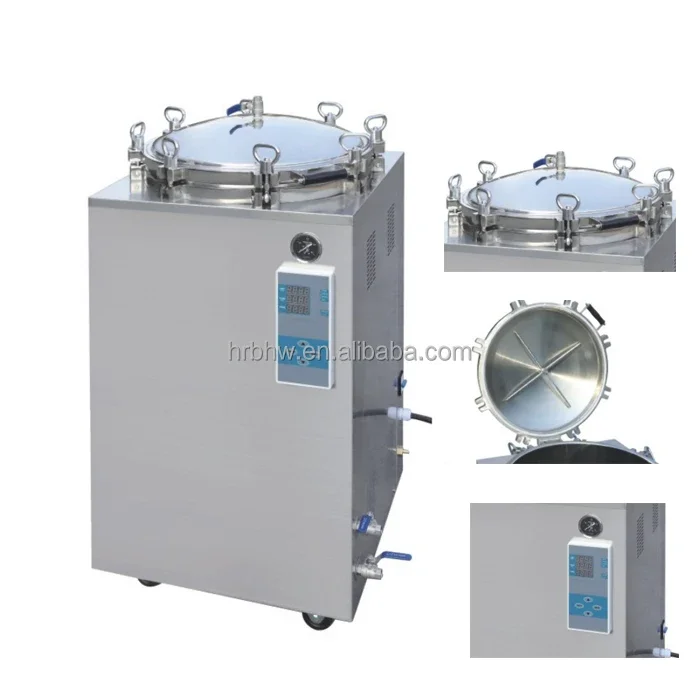 Factory Wholesale Medical 35L - 150L High Pressure Vertical Steam Sterilizer Autoclave