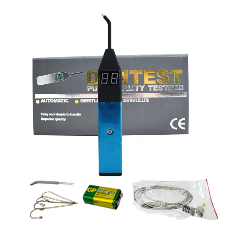 

Electric Dental Endodotic Tooth State Tester Pulp Activity Detector Teeth Nerve Vitality Root Canal Pulp Tester for Clinic