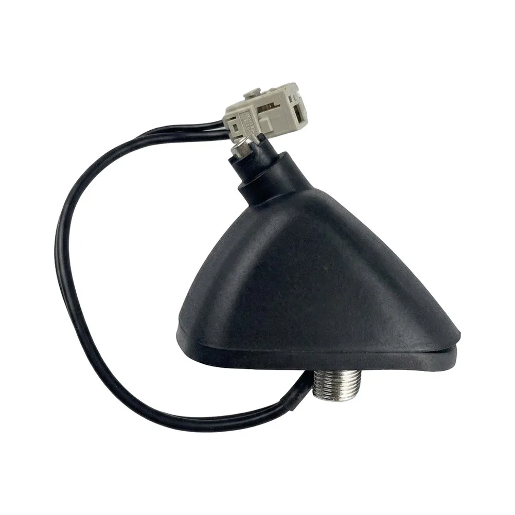 Vehicle Antenna Adapter Roof Radio Antenna Base Black Roof Antenna Replacement Antenna ABS Plastic Construction