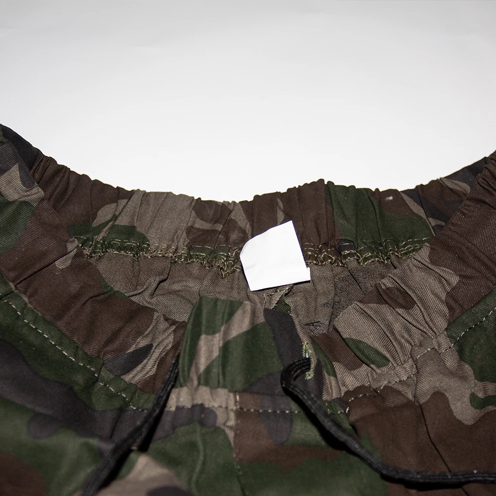 التمويه السراويل للرجال ، غير مرئية سستة مفتوحة المنشعب ، أسود السراويل الرياضية ، فضفاض Pants غير رسمية ، حجم كبير ، الصيف