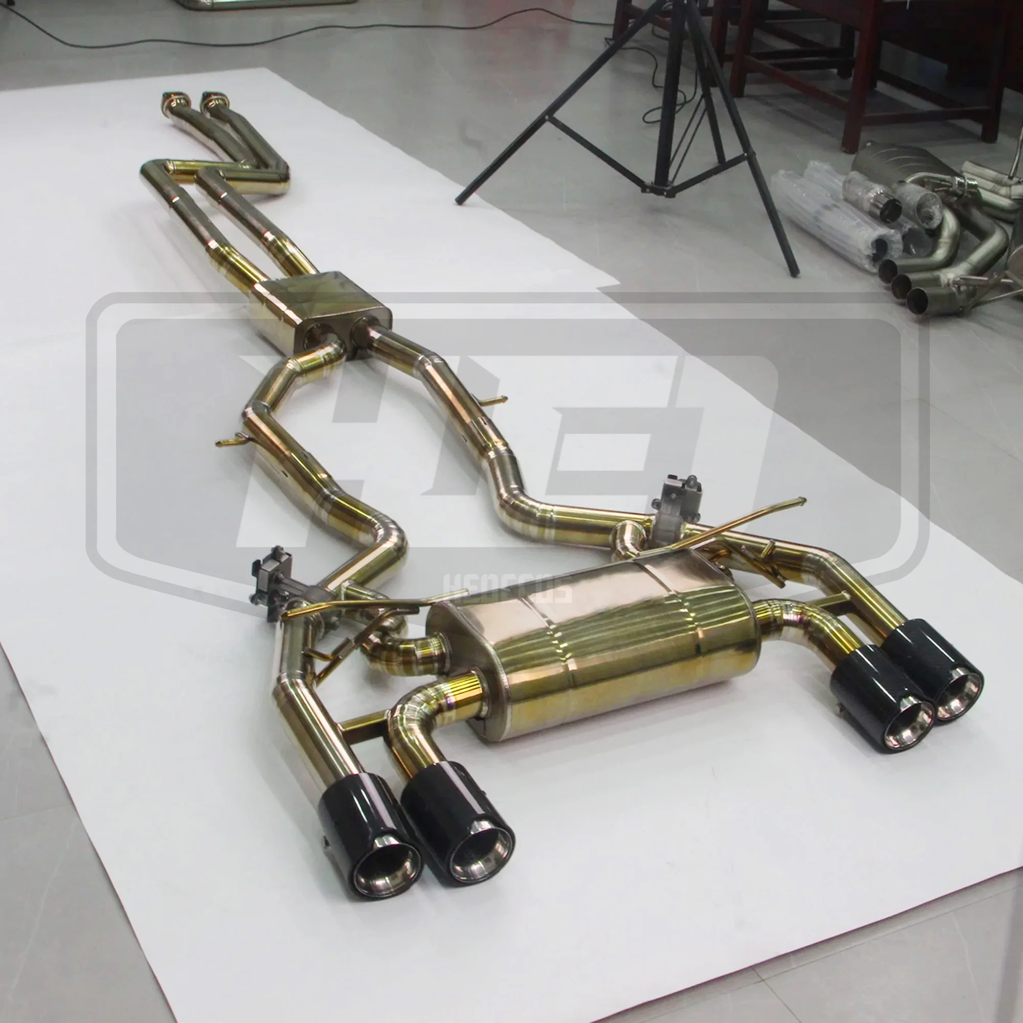 HEO High-Performance Exhaust System for BMW M2 M2C G87 N55 F87 with Electronic Valve Muffler Exhaust Pipe