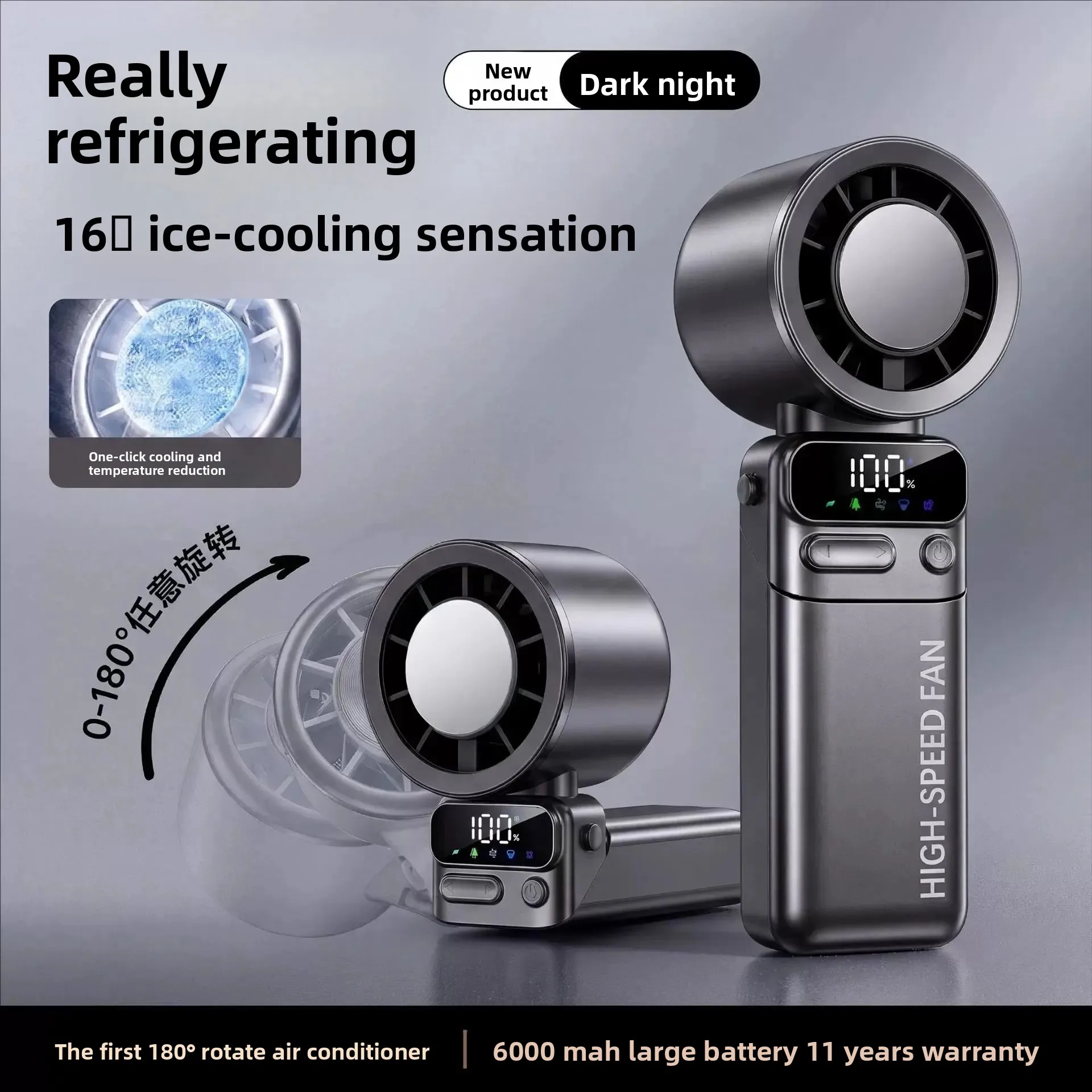 Xiaomi2026 new handheld fan small handheld small fan portable hanging neck usb cooling fan dormitory gift