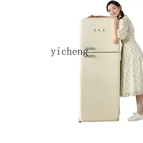 XL 레트로 냉장고, 클래식 스타일 홈 거실, 초박형 내장형 소형 냉장고 Best5