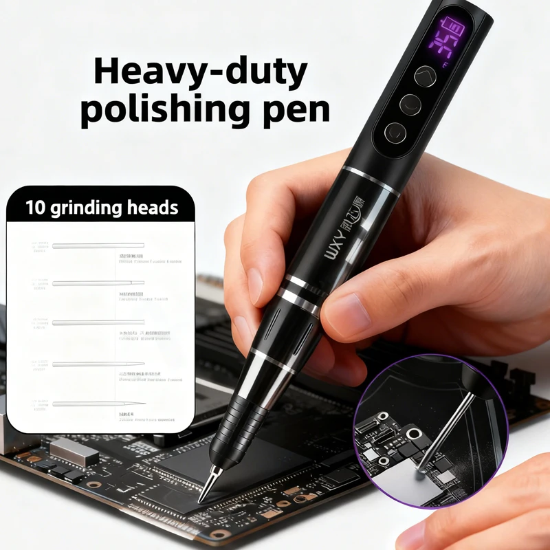 

WXY X1 PRO Intelligent Charging Polish Pen with USB, Precision Grinding & Engraving Tool for Phone CPU IC Polishing Repair