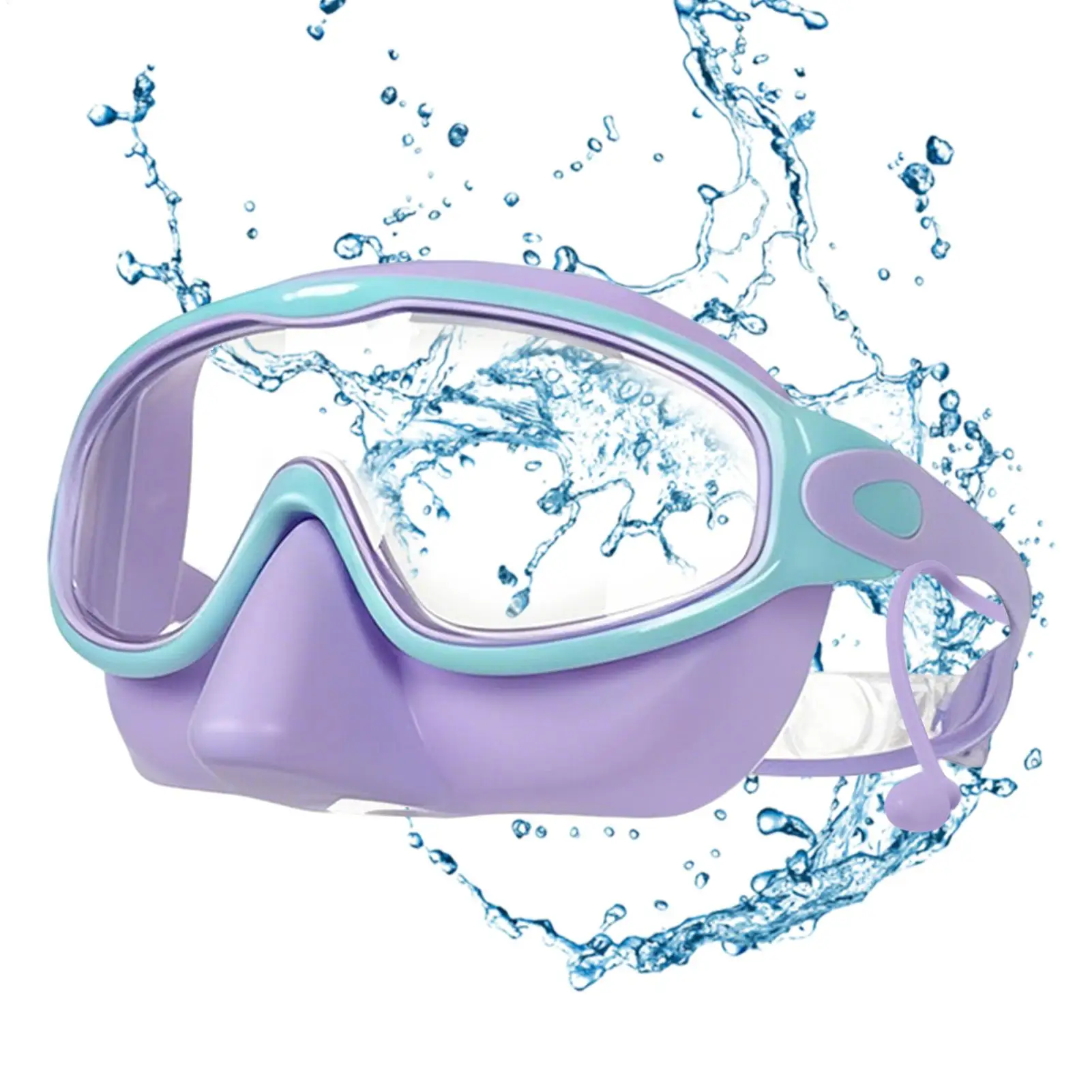 

Swimming Goggles Adjustable Buckle Anti-Fog Water Sport Gear Pool Kids Swimming Eyes Goggles For Training Beach Amusement Park