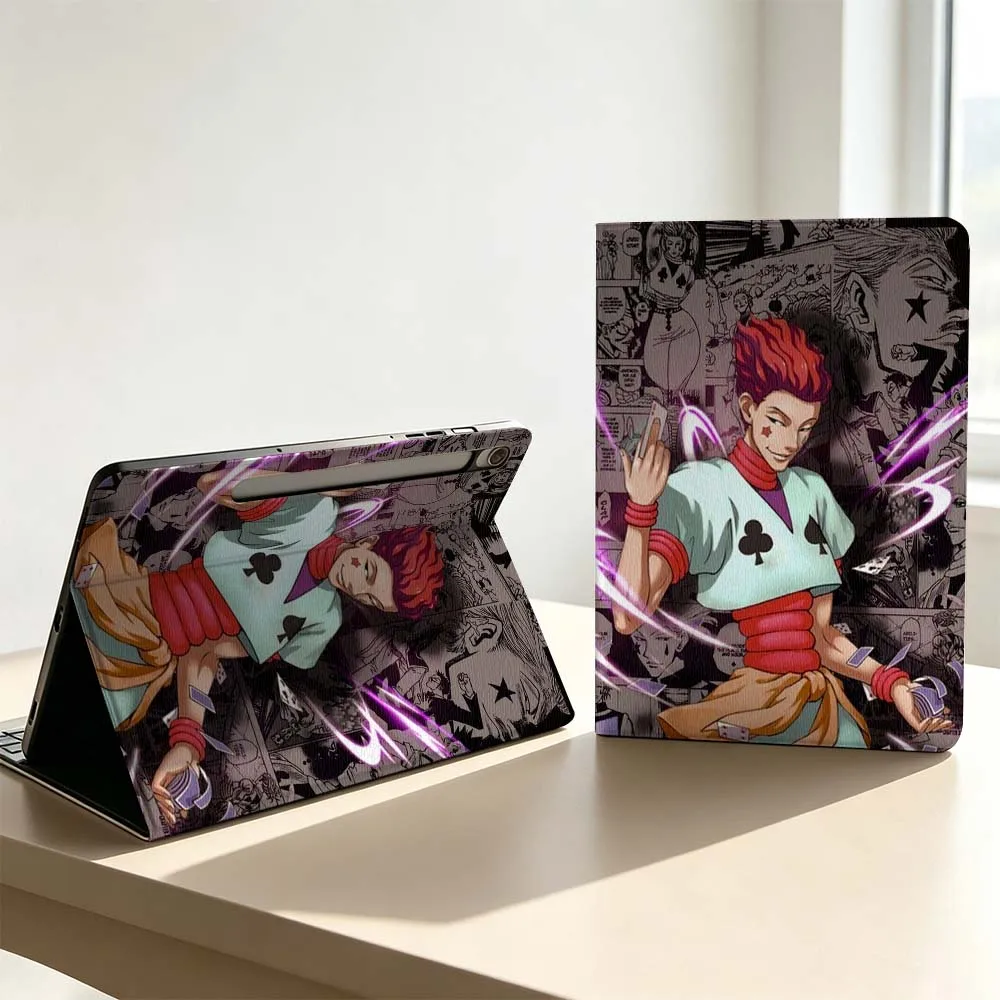 Hisoka Hunter Anime For Samsung Galaxy Tab S11 S10 S9 S8 S7 S6 A9 A8 A11 Lite FE Plus Pen Tray Tablet Case Soft