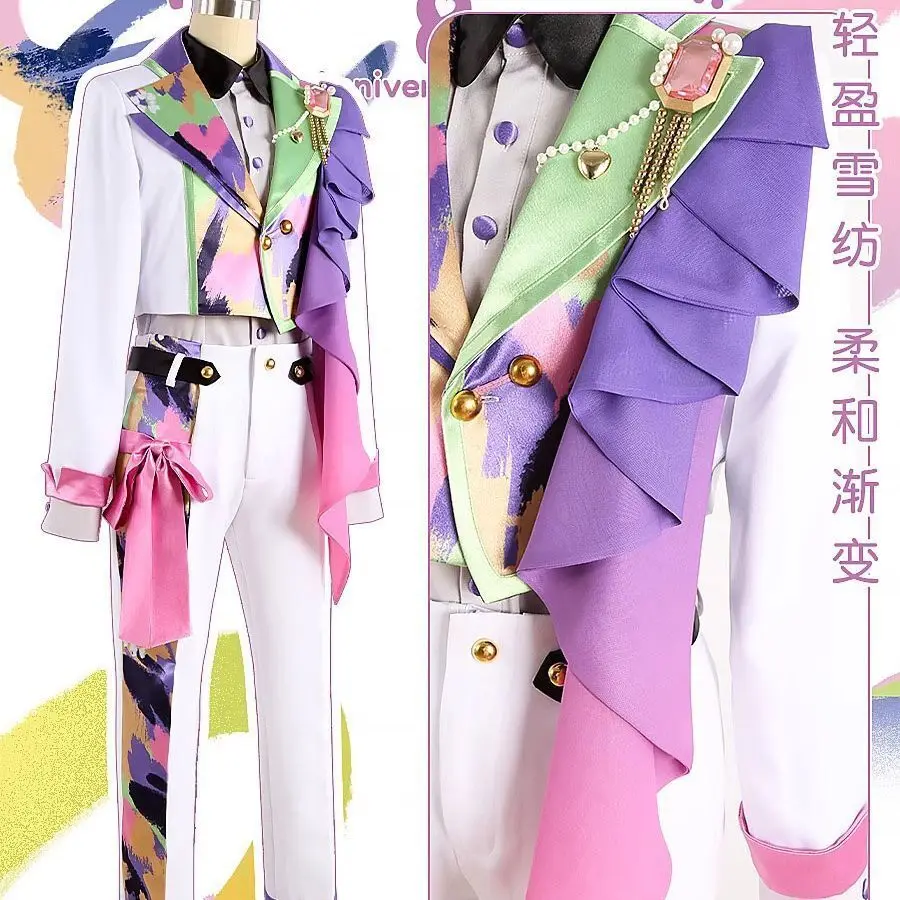 Idol Dream Festival 8th Anniversary Cosplay Costume Ensamble Star Costume Night Peach And Plum Xun Yingzhi Cosplay Costume