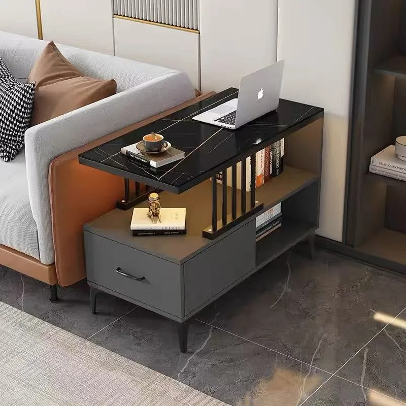 

Light luxury sofa, side cabinet, small table, coffee table, small mini side against the wall, narrow table, simple