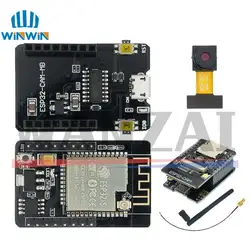 ESP32-CAM-MB MICRO USB ESP32 Serial to WiFi ESP32 CAM Development Board CH340 CH340G 5V Bluetooth+OV2640 Camera+2.4G Antenna IPX