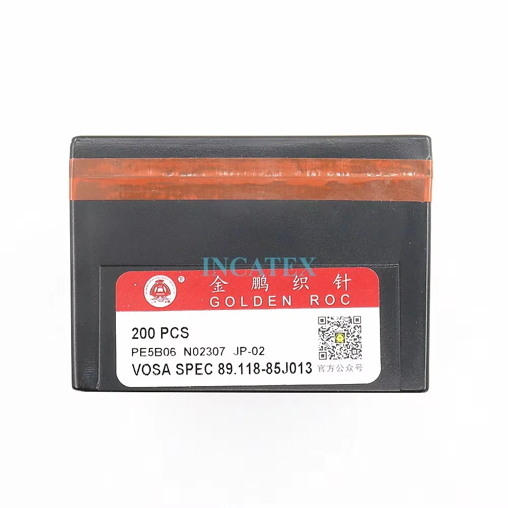 

200 шт. натуральная вязальная игла Golden Roc Vosa Spec 89.118-85J013 для китайской вязальной машины SHIMA SEIKI 8 г игла