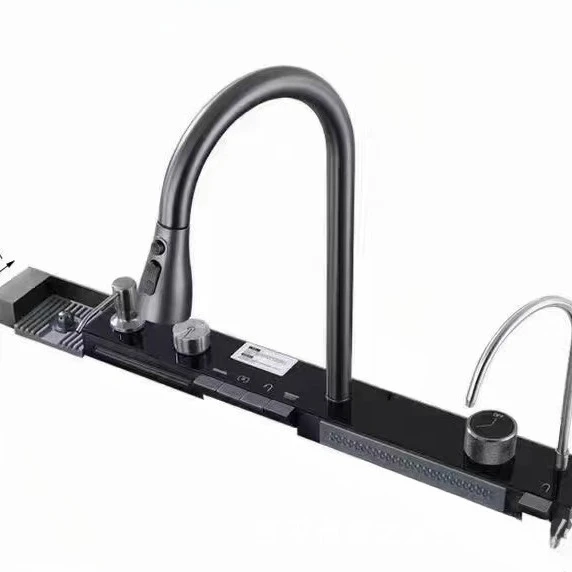 

A complete set, multi-functional, waterfall whale thickened faucet
