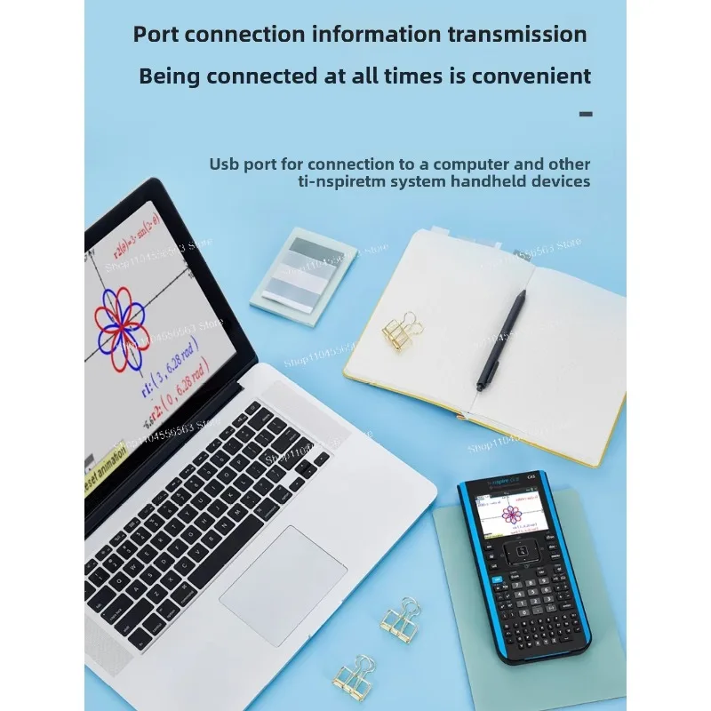 TI-Nspire CX II CAS Graphing Calculator, Bilingual Display for AP/IB Exams and Engineering