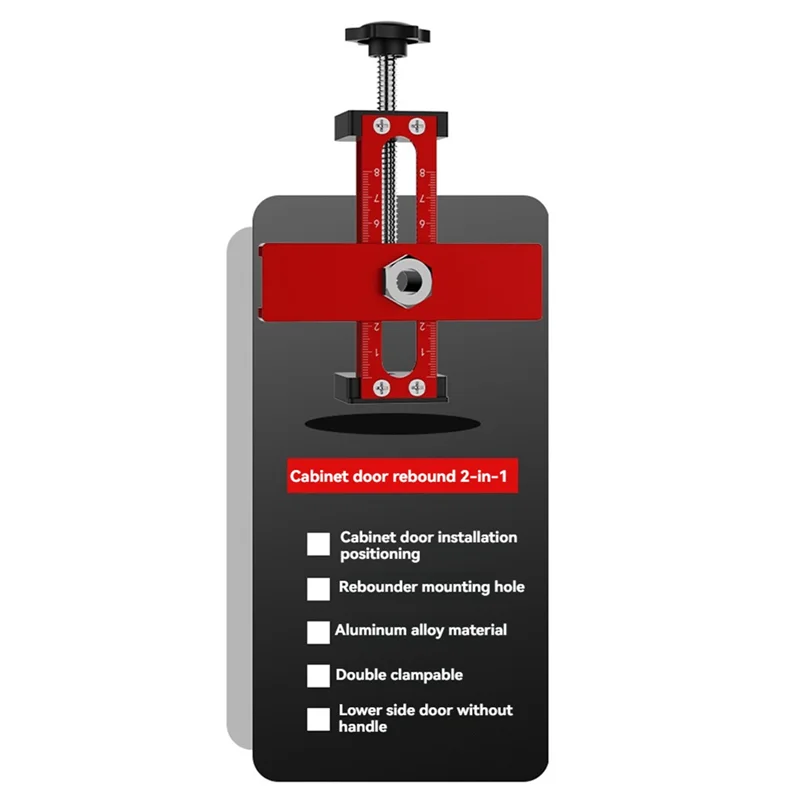 ABGR-Schranktür-Installationsklemme, Schranktür-Positionierungswerkzeug, Schranktür-Installationspositionierer