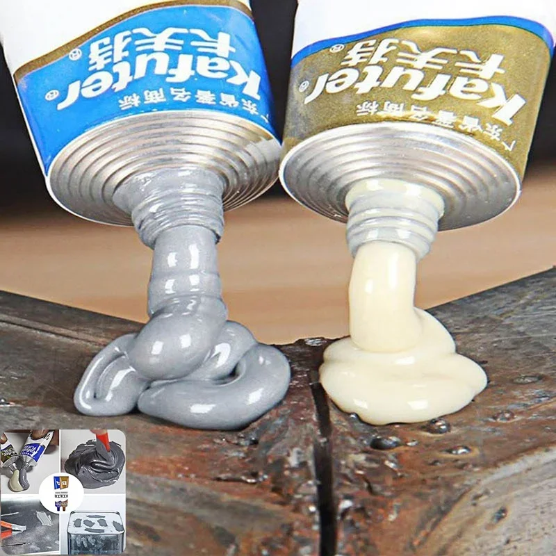 Kafuter A+B Metal Repairing Adhesive Super Glue Iron Steel Auto Radiator Water Tank Special Leakage Plugging Welding Gluelue