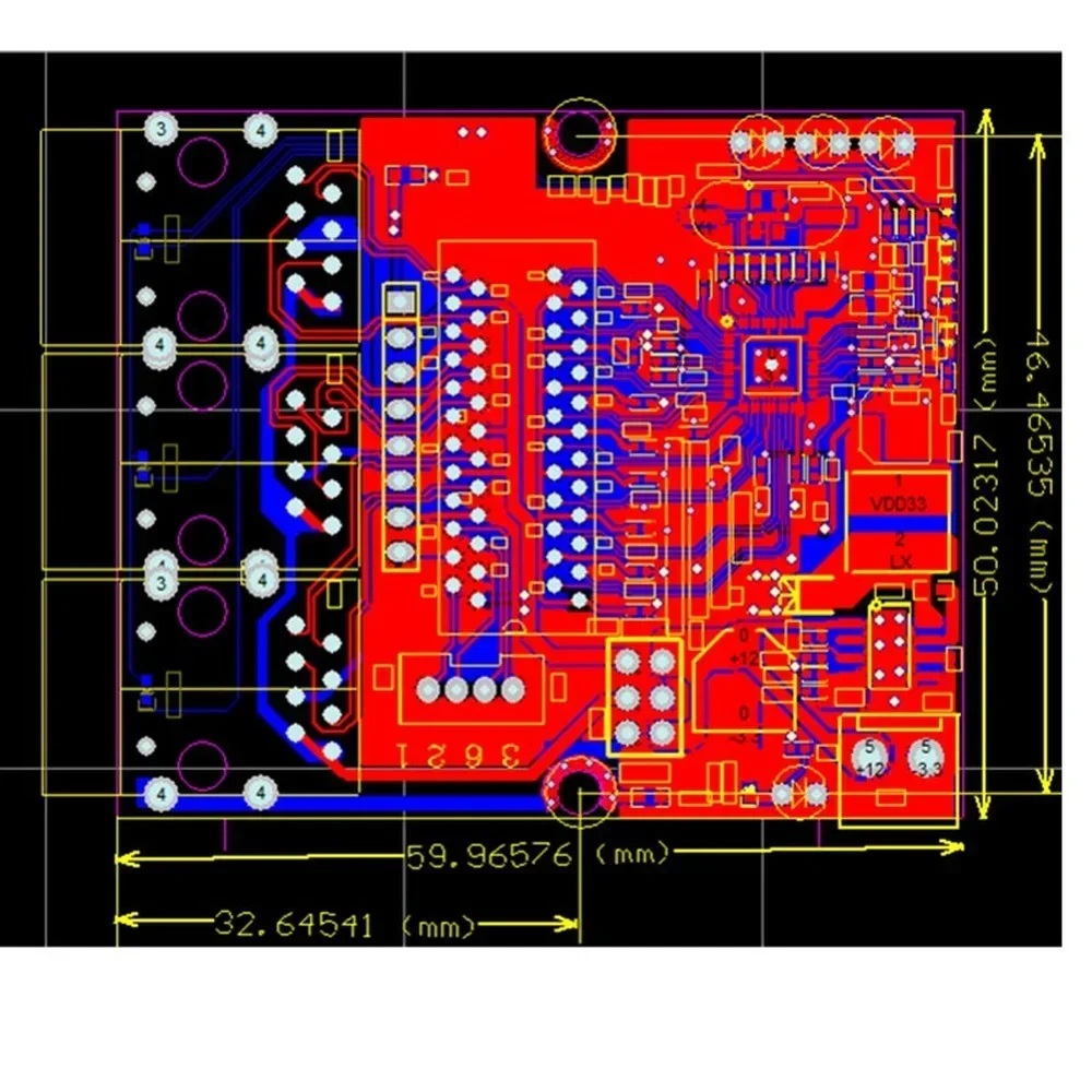 Odwrócony zasilacz Przełącznik POE POE IN/OUT5V/12V/24V/48V 45W/3=15.4W 100mbps 802.3AT 45+78- DC5V~48V seria odległość Force POE — zdjęcie produktu 5