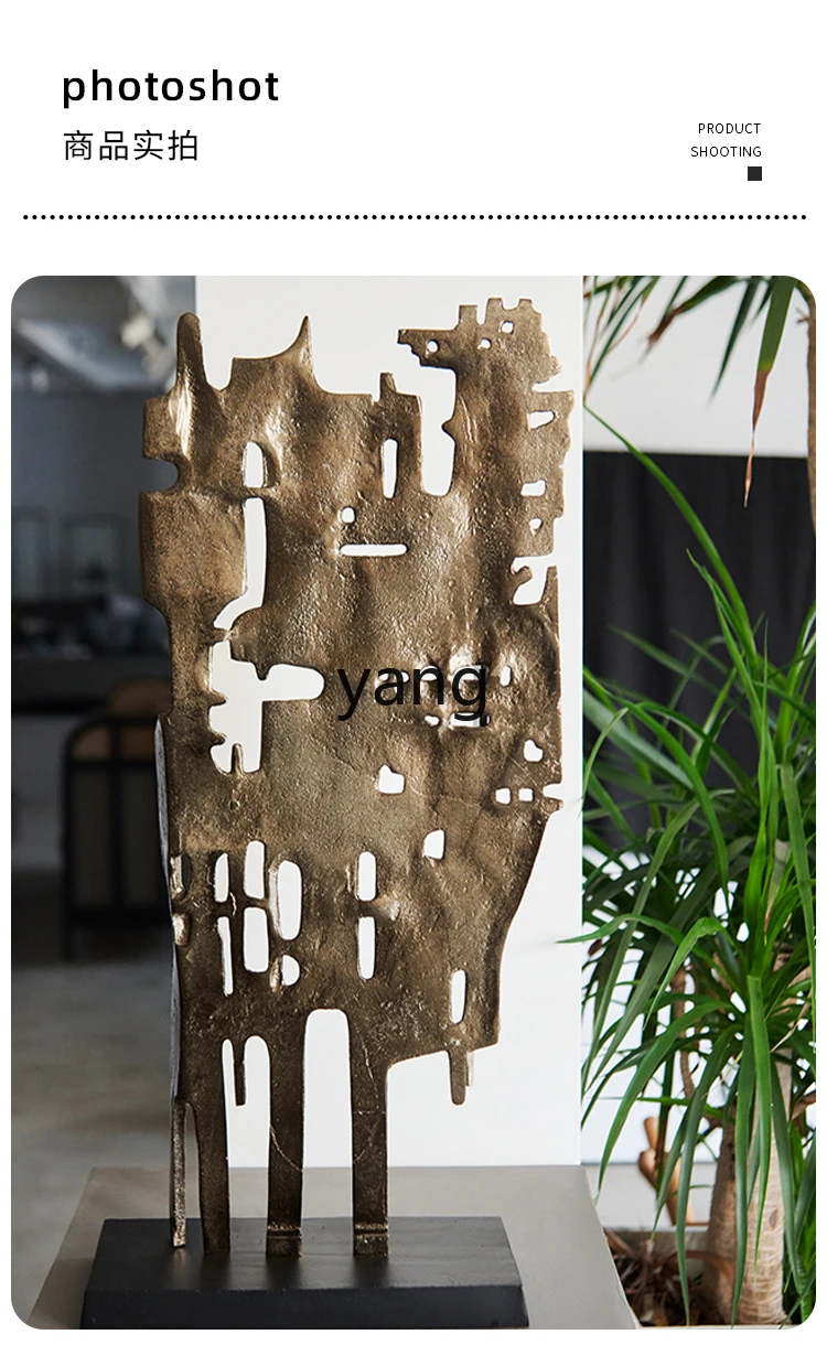 LMM Modern New Chinese Abstract Decoration Model Room Villa Creative Home Decorations Sculpture