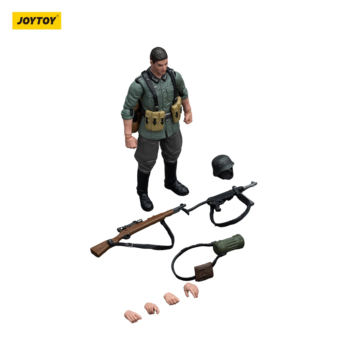 [IN VOORRAAD] JOYTOY 1/18 40K Actiefiguren WWII Wehrmacht & WWII Sovjet-Infanterie & WIL Verenigde Staten Leger 3PCS Model