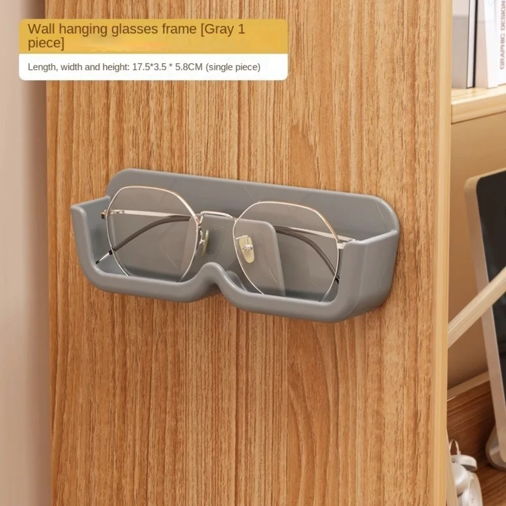 Punch-free Sun-glasses Display Holder Wall Mounted Home Tidying Glasses Storage Rack Wardrobe Decoration Portable Glass Showcase