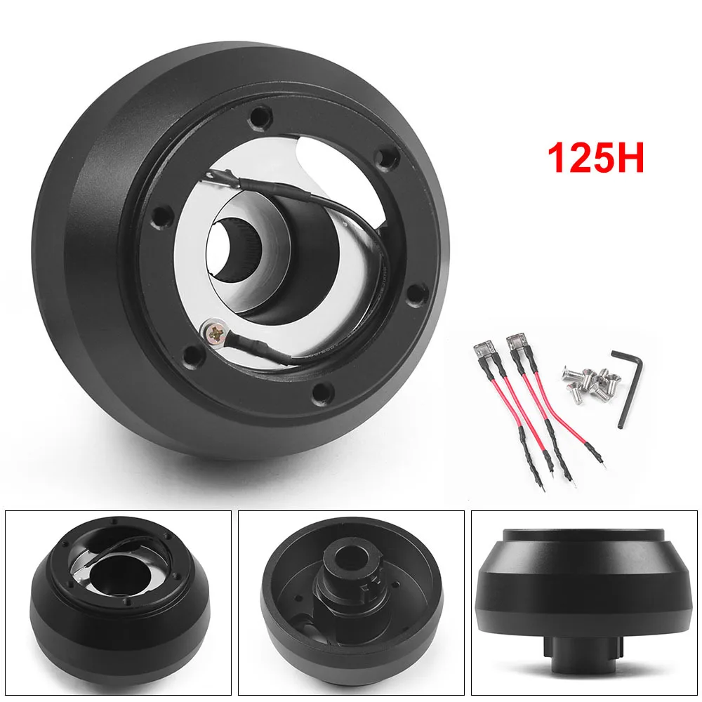 Aluminum Steering Wheel Short Hub Adapter Boss Kit For Toyota Camry Corolla Scion Tacoma 125H