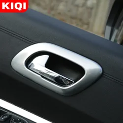 KIQI Accessories for Peugeot 3008 2011 2012 2013 2014 2015 Chrome Car Door Handle Holder Window Lift Switch Button Cover Trim