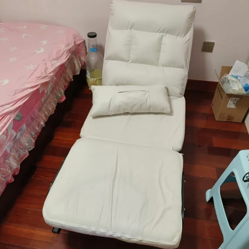 %a Lits pliants nordiques pour la maison et chambre، canapé paresseux inclinable pour la sieste au Bureau،