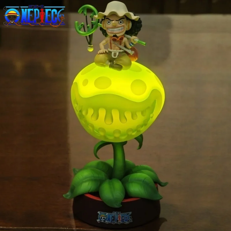 

One Piece Anime Toy Pinch Usopp Night Light Cute Bedhead Accompanying Anime Surrounding Toys Boy Birthday Gifts