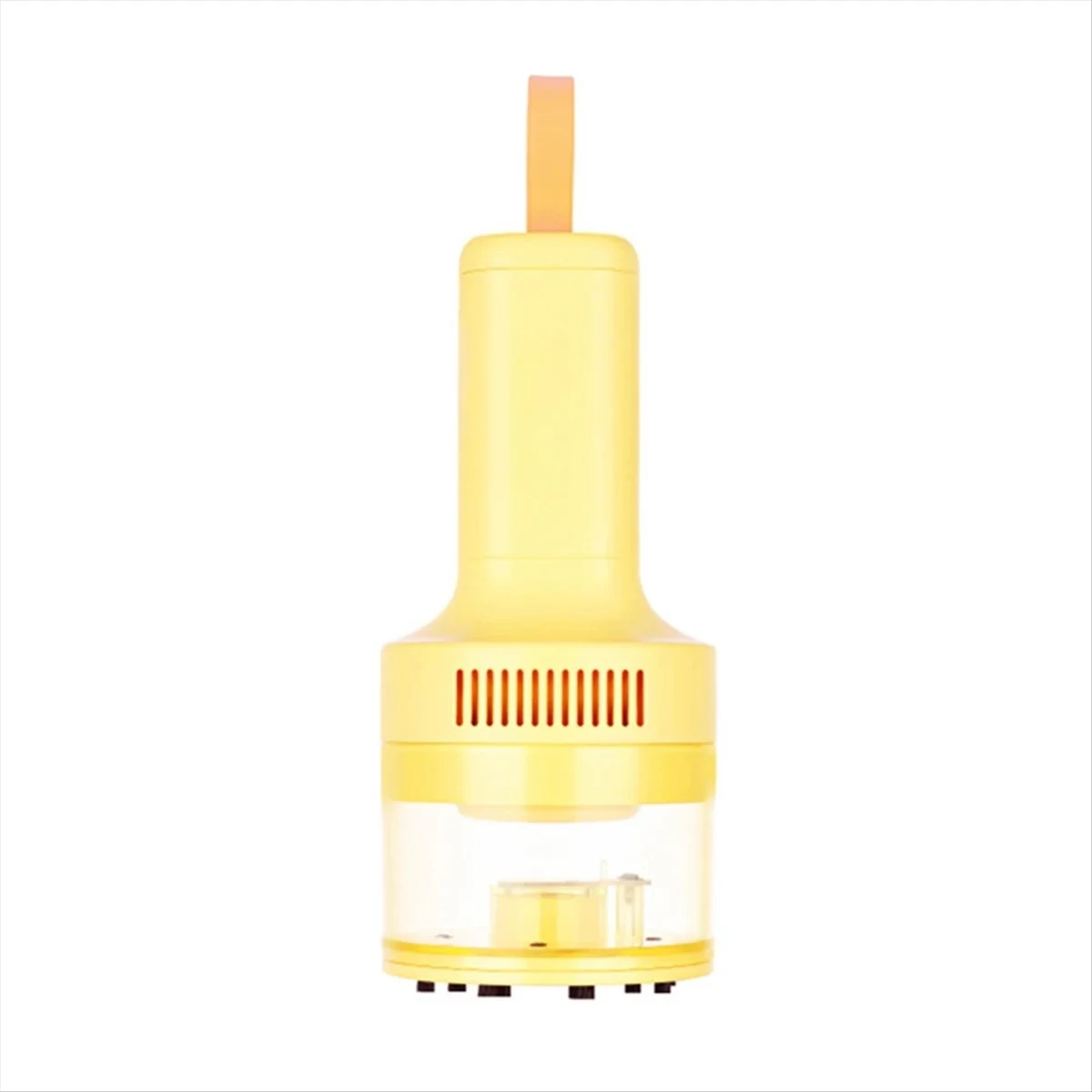 WZ-Desktop Vacuum Cleaner for Home and Car Use, Strong Suction, USB Charging, Mini Keyboard Cleaner Yellow