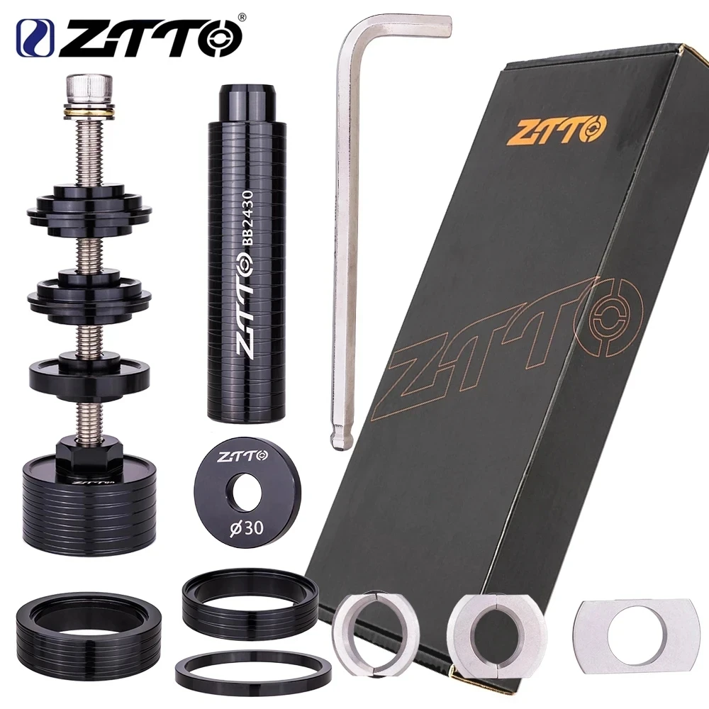 

ZTTO MTB Bicycle Bottom Bracket Bearing Remove Install Tool Road Bike BB Press Fit 24mm 30mm BB86 BB30 BB92 PF30 Repair Kit