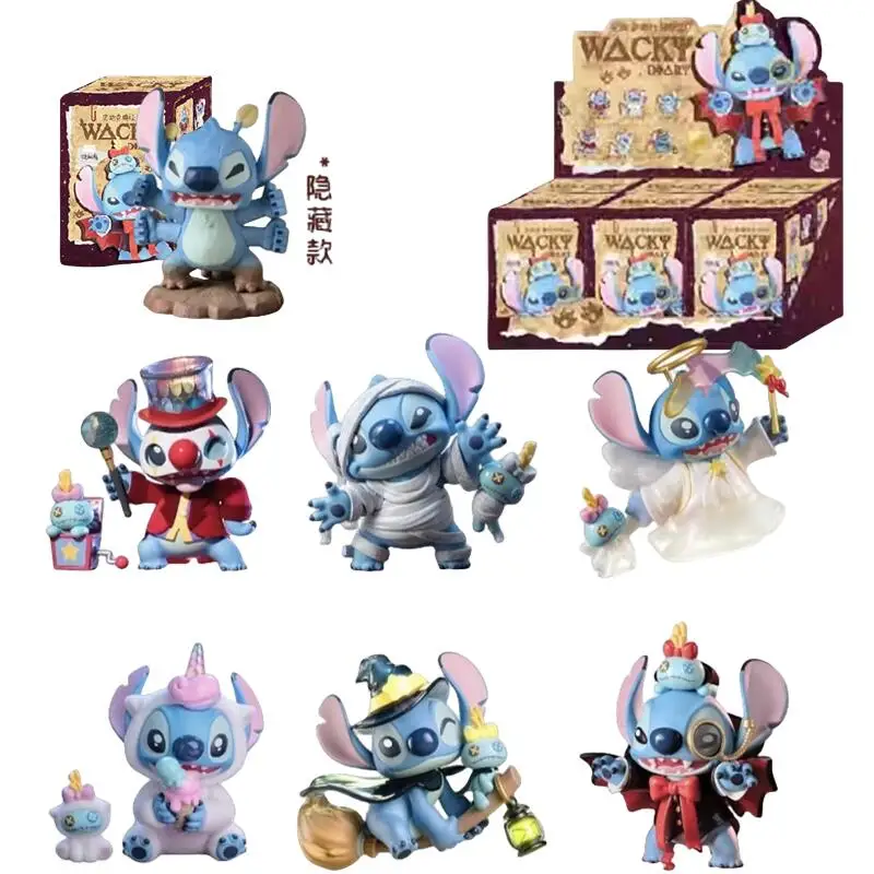 

Новый Disney Stitch Surprise слепая коробка фильм и ТВ Стич фигурка игрушки мультфильм милая кукла настольные украшения детский праздничный подарок