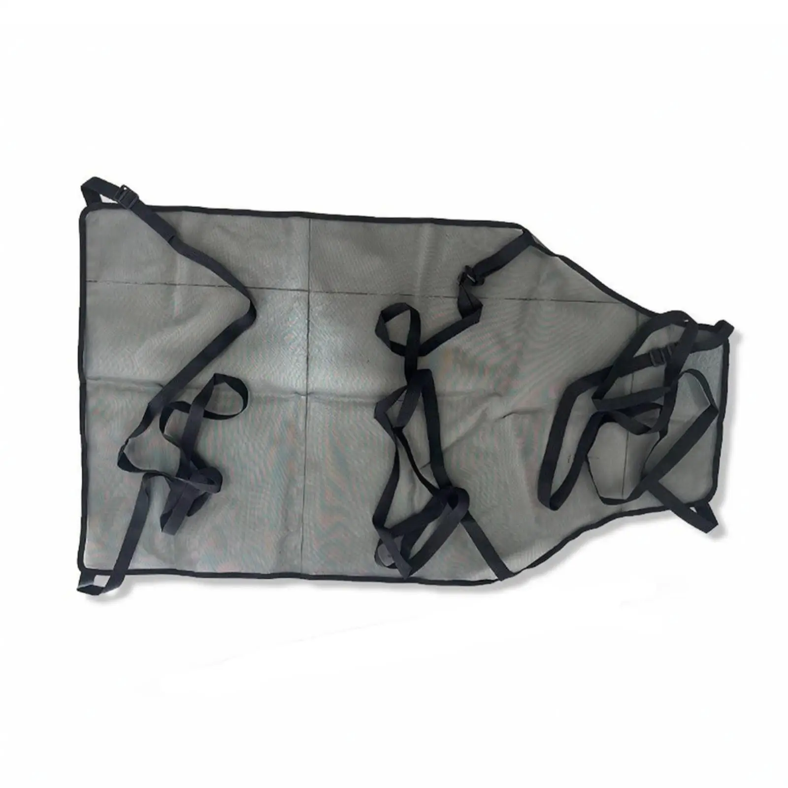 Horse Belly Cover for Fly Protection with Nylon Mesh Material Adjustable Fit for Training and Pasture