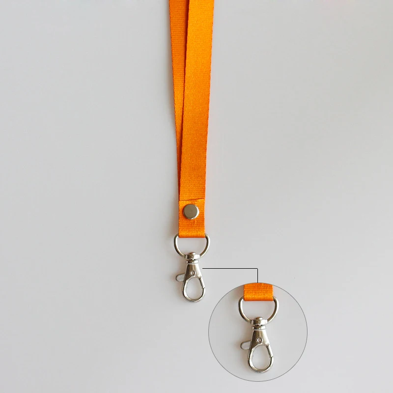 120Pcs Swivel Hook Lanyards, Assorted Colors Neck Strap for ID Pass, Key and Phone Charm