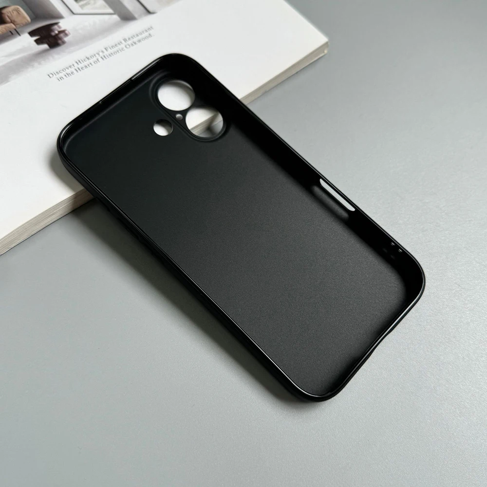 Luxuriöse, matte Silikon-Handyhülle für iPhone 16 Pro Max 16 Plus, gefiederte, feine Loch-Augenschutzhülle – Detail 4