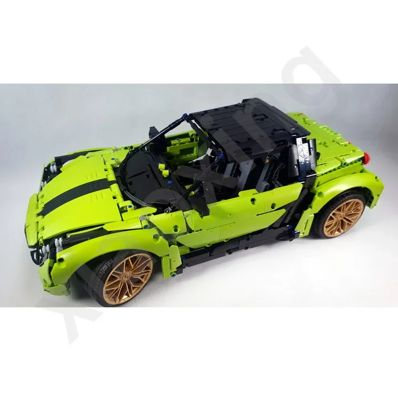 Classic Sports Car 42115 Compatible with MOC-49736 New Sports Car 2179 Parts Parts Building Blocks Model Kids Birthday Gift