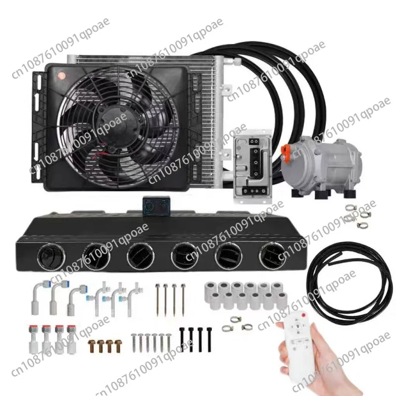 Universal 12V 24V Vehicle Air Conditioner Aire Acondicionado 12 Volt Car Electric Air Conditioning for Car