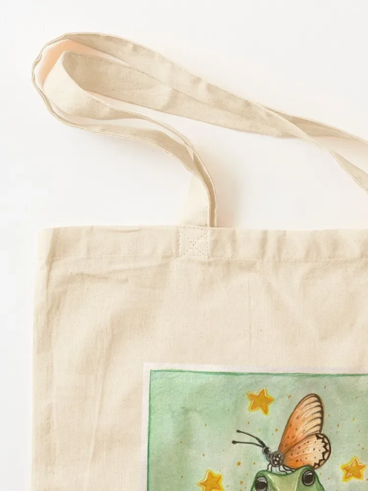 Frog friend Tote Bag tote bag men's Custom bag Large bags for women handbag